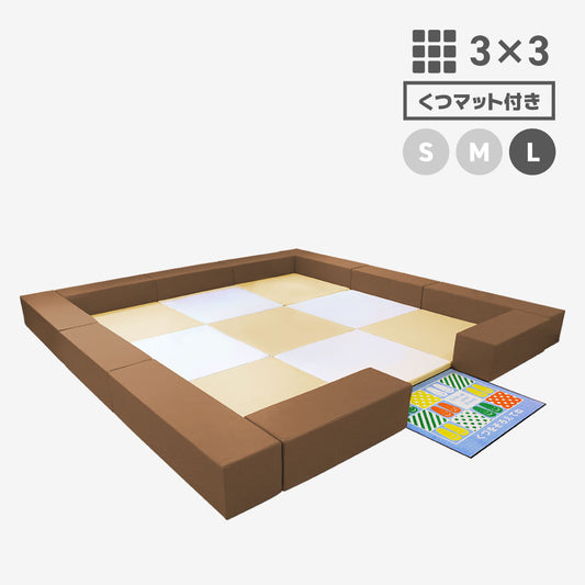 LALA3×3 くつマットつき Lサイズ