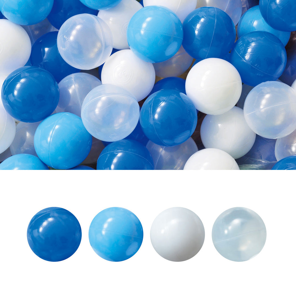 ボールプール用ボール500個セット【ブルー】