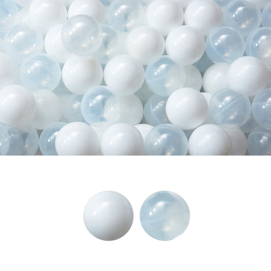 ボールプール用ボール500個セット【クリア】